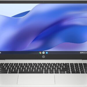 HP Chromebook 15A-NB0013 Intel® N200 64GB eMMC 8GB 15.6 (1366x768) ChromeOS NATURAL SILVER