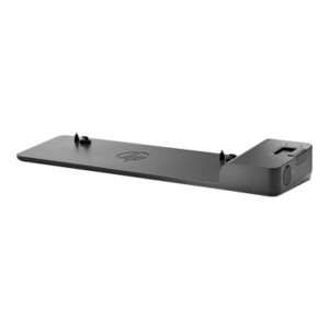 HP D9Y32AA UltraSlim Docking Station BLACK : 4 x USB 3.0 (1 x Charging Port), RJ-45, 2 x DisplayPort 1.2, 1 x VGA, 1 x Line-In Jack; 1 x Line-Out Jack