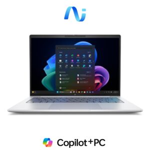 HP EliteBook 8 G1i Next Gen AI AMD Ryzen™ AI 7 350 1TB SSD NVMe 32GB 14 (1920x1200) TOUCHSCREEN WIN11 Pro GLACIER SILVER Backlit Keyboard FP Reader