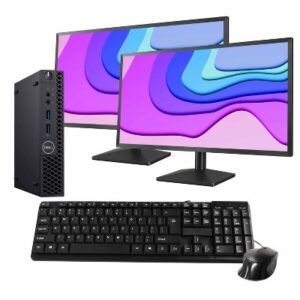 HP EliteDesk 800 G4 MINI Core™ i5-8400T 256GB SSD 16GB WIN11 Pro Keyboard Mouse BLACK
