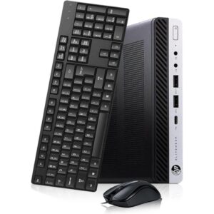 HP EliteDesk 800 G4 MINI Core™ i5-8500T 256GB SSD 16GB WIN11 Pro Keyboard Mouse BLACK