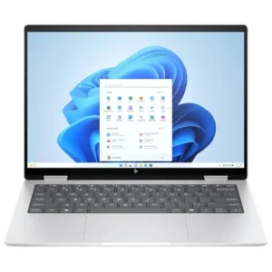 HP Envy x360 14-ES1013 2-IN-1 Core™️ 5 120U 512GB SSD 8GB 14 (1920x1080) TOUCHSCREEN IPS WIN11 NATURAL SILVER Backlit Keyboard FP Reader