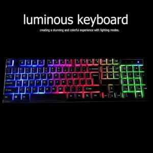 HP Gaming Keyboard K110 USB Wired 4 Colors RGB Lighting Effects - Black (SPANISH) - MOQ 10 pcs. per Master