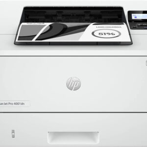 HP LaserJet Managed E50145dn Monochrome Laser Printer WHITE : with minimum 50% capacity or more HP OEM Toner inside unit