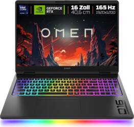 HP OMEN HyperX MAX GAMING 16-AH1932 Core™ Ultra 9 290HX 2TB SSD 32GB 16 (2560x1600) OLED 2ms 240Hz WIN11 NVIDIA® RTX 5090 24576MB SHADOW BLACK Backlit Keyboard