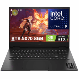 HP Omen 16-AN0119 GAMING Core™ Ultra 9 285H 1TB SSD 16GB 16 WQXGA (2560x1600) 240Hz IPS WIN11 NVIDIA® RTX 5070 8192MB SHADOW BLACK RGB Backlit Keyboard