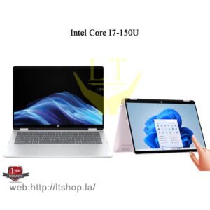 HP OmniBook 5 Flip 14-FP0023 Core™ 7 150U 512GB SSD 16GB 14 (1920x1200) TOUCHSCREEN WIN11 GLACIER SILVER Backlit Keyboard