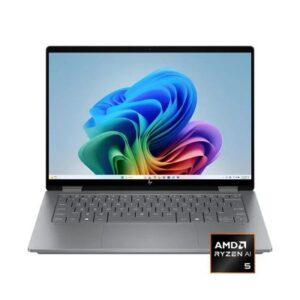 HP OmniBook X Flip 16-AR0013 Copilot+ 2-IN-1 Ryzen™ AI 5 340 512GB SSD 16GB 16 WUXGA (1920x1200) TOUCHSCREEN IPS WIN11 METEOR SILVER Backlit Keyboard