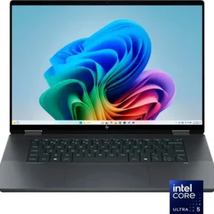 HP OmniBook X Flip AI 16-AS0013 2-IN-1 Core™ Ultra 5 226V 512GB SSD 16GB 16 WUXGA (1920x1200) TOUCHSCREEN WIN11 IR Webcam ECLIPSE GRAY Backlit Keyboard