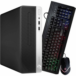 HP ProDesk 600 G4 SFF Core™ i5-8500 512GB SSD 16GB WIN11 Pro BLACK Keyboard Mouse BLACK