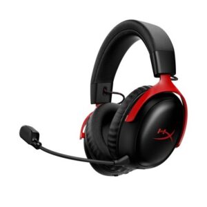HyperX Cloud III S Wireless Black/Red Gaming Headset, US Sales Only
