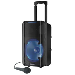 Ion TROUPER 300X 24HR 300W Portable PA Bluetooth Speaker BLACK