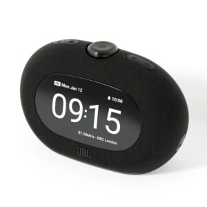 JBL HORIZON 3 BLUETOOTH CLOCK RADIO FM BLACK