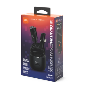 JBL Quantum Stream Wireless (USB-C Version) in Black Wireless Microphone