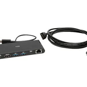 Lenovo C2G USB C Docking Station Kit USB-C to HDMI Ethernet and USB & 6ft HDMI Docking Station USB-C Thunderbolt 3 HDMI GigE