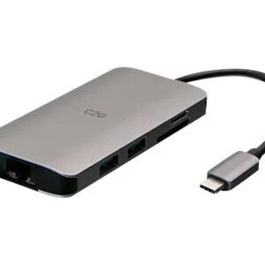 Lenovo C2G USB-C® Mini Dock with HDMI 2x USB-A Ethernet SD Card Reader USB-C Power Delivery up to 100W 4K 30Hz