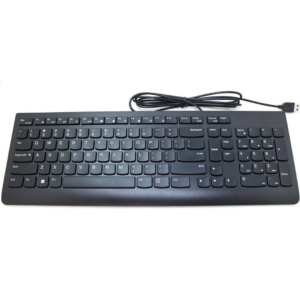 Lenovo Calliope Black External USB Wired Desktop UK Keyboard 00XH625