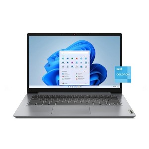 Lenovo IdeaPad 1i Celeron™ N4500 128GB eMMC 4GB 14 (1920x1080) WIN11 S GREY (1 year Microsoft 365 included)