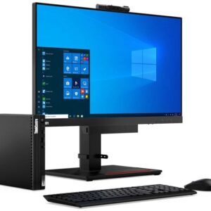 Lenovo ThinkCentre M70q TINY Core™ i7-10700T 512GB SSD 16GB WIN11 Pro BLACK Keyboard Mouse NEW OPEN BOX