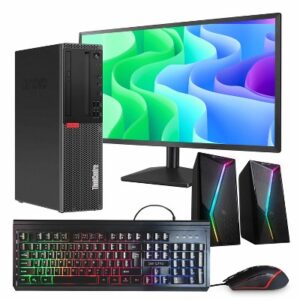 Lenovo ThinkCentre M80q TINY Core™ i5-10400T 512GB SSD 16GB WIN11 Pro BLACK Keyboard Mouse