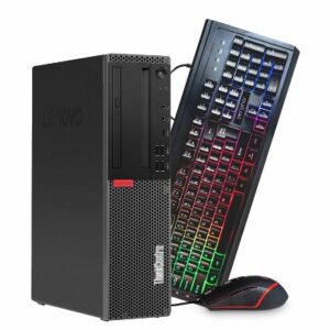 Lenovo ThinkCentre M920 SFF WORKSTATION Core™ i7-8700 256GB SSD 16GB WIN11 Pro Keyboard Mouse BLACK