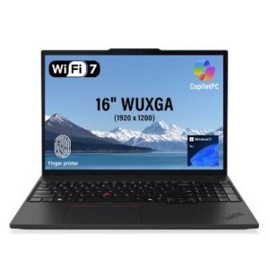 Lenovo ThinkPad T16 Gen 4 Ryzen™ AI 7 PRO 350 512GB SSD 16GB 16 WUXGA (1920x1200) IPS NO OS BLACK