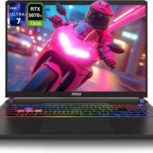 MSI Vector 16 HX AI A2XWHG-275 GAMING Core™ Ultra 7 255HX 1TB SSD 16GB 16 WUXGA (1920x1200) IPS WIN11 IR Webcam NVIDIA® RTX 5070 Ti 12288MB COSMO GRAY SteelSeries RGB Gaming Keyboard