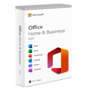 Microsoft Office 2021 Home & Business Lifetime License for Mac ONLY - NOT For Windows (Digital Delivery Only) : Universal / Global Compatibility, Word / Excel / PowerPoint / Outlook