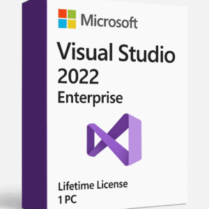 Microsoft Visual Studio 2022 Professional Lifetime License for Windows 1 Device (Digital Delivery Only) : Universal / Global Compatibility