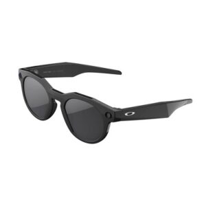 Oakley Meta HSTN Smart Glasses : Prizm Black Polarized Lenses, Black Frame