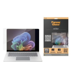 PanzerGlass Microsoft Surface Laptop 3 15 Privacy Screen Protector : Tempered Glass, Privacy Filter, Full Frame Edge-to-Edge, 100% Touch, Scratch Resistant, Anti-glare Coating, Blue Light Reduction
