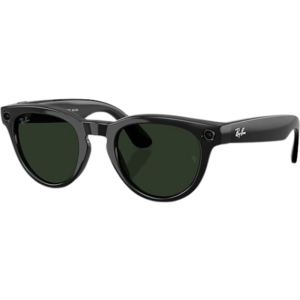 Ray-Ban Meta Headliner Gen 2 Smart Glasses : Clear Transitions Graphite Green Lense, Shiny Black Frame