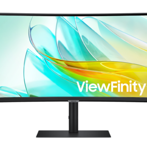 Samsung ViewFinity S65UC Ultra-WQHD 34 Ultra-WQHD (3440 × 1440) 100Hz AMD FreeSync™ HDR10 Curved Monitor with USB-C
