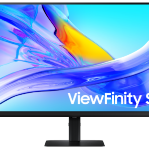 Samsung ViewFinity S80UD Monitor 32 UHD (3840x2160) 5ms (GtG) 350 cd/m² HDR10 3000:1 1xHDMI (2.0) 1xDP (1.2) USB Hub 16:9 Adjustable Stand BLACK