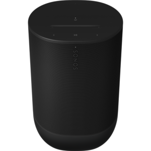 Sonos Move Smart Portable Wireless Speaker BLACK : with Alexa and Google Assistant, IP56 Rating, Trueplay™ Tuning Technology