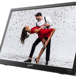 Supersonic 16  PORTABLE LED TV with HDMI & FM Radio /Built-In Digital TV Tuner/Rechargeable Battery/USB/SD Inputs/Selectable Screen Mode 16:9/Resolution 1366 x 768/Peak Brightness 500cd m2/Contrast Ratio 300:1 (Must be purchased in packs of 4)