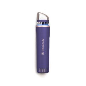 Therabody TheraFace Depuffing Wand – Cold and Heat Skincare Treatment to depuff and Glow; Beauty Wand, face Roller and Eye Massager for Dark Circles and Radiant Skin INDIGO