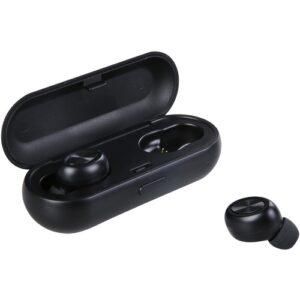 Toshiba True Wireless Stereo Bluetooth Ear Buds With Power Bank - Black
