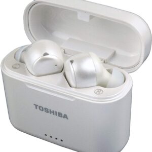ToshibaTrue Wireless Stereo Earphones with ANC - Pearl White