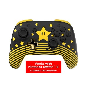 Turtle Beach Rematch Wireless Controller Nintendo Switch 2 Super Mario Star