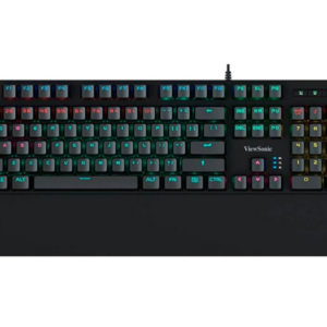 ViewSonic KU535 Wired Mechanical Gaming Keyboard, Arm Wrest, Black (ENGLISH) - MOQ 10 pcs. per Master