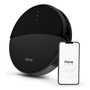 iHome iHRV10Y-BLK AutoVac Eclipse Robot Vacuum with Mapping Technology DAMAGED BOX