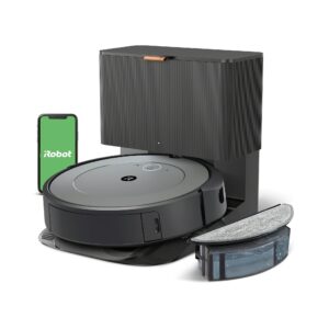 iRobot Roomba Combo i3+ (3574) Robot Vacuum & Mop – Self-Empty for Up to 60 Days, Clean by Room with Smart Mapping, Dual Multi-Surface Brushes for a Thorough Clean, Ideal for Homes with Pets